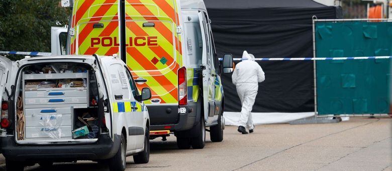 Corpos foram encontrados em contêiner