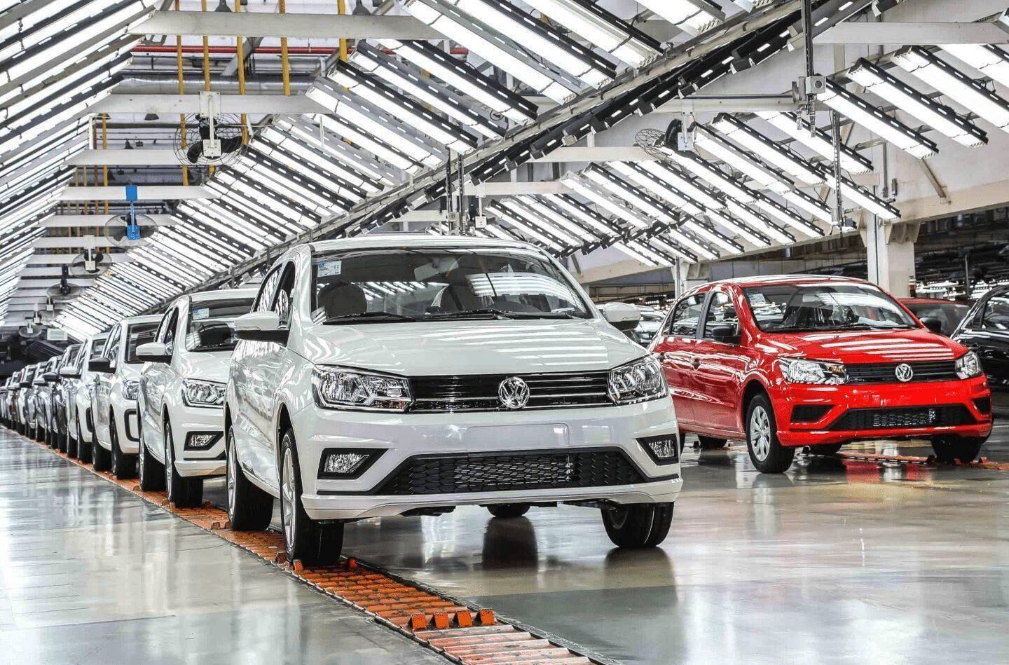 Volkswagen produziu por muitos anos o Gol na fábrica de Taubaté