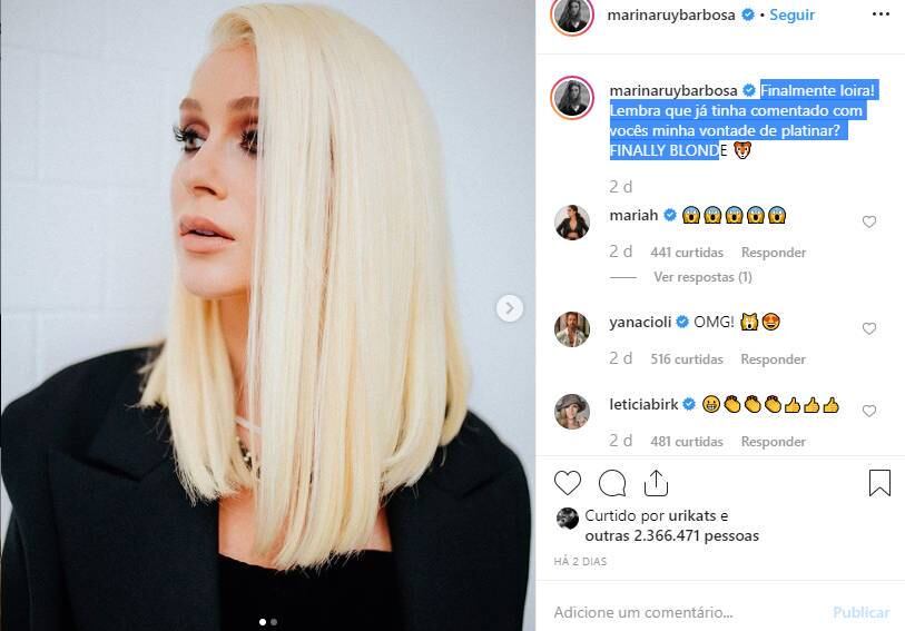 Ela pintou o cabelo de verdade! Que pena, era pegadinha