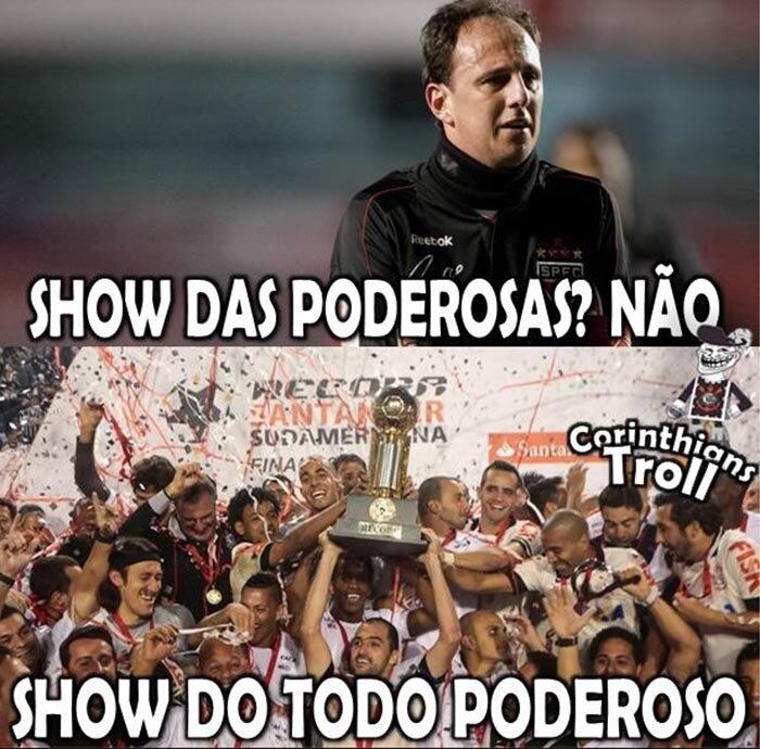 Música que faz sucesso também vira trocadilho na mão dos internautas corintianos que querem tirar sarro dos amigos são-paulinos