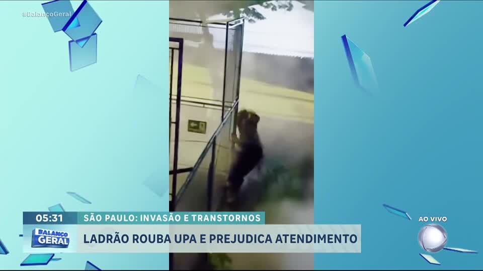 Ladrão rouba UPA e prejudica atendimento em Santo André (SP)