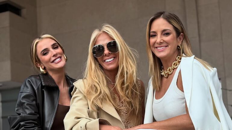 Encontro de queens! Galisteu, Tici Pinheiro e Rafa Brites posam juntas e divertem os f?s – Record