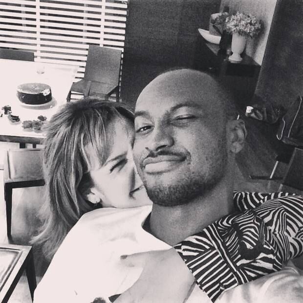 Foto do casal, Fernanda Souza e Thiaguinho