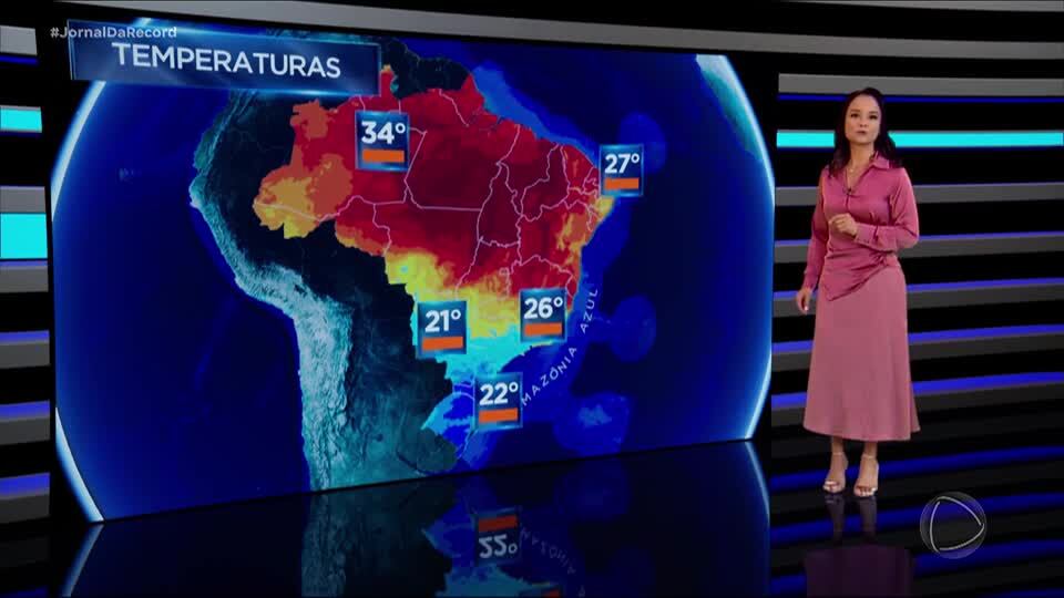 Veja a previsão do tempo para esta terça (29)