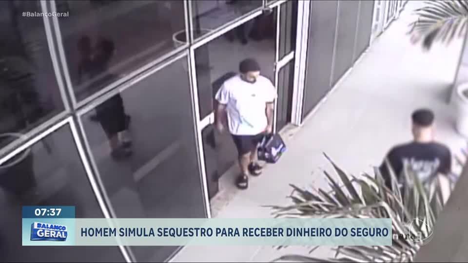 Homem simula sequestro para tentar receber dinheiro do seguro no Rio de Janeiro