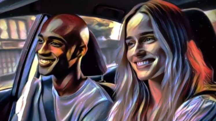 Isabel ia para casa em Belford Roxo, na baixada fluminense, mas desviou o caminho e levou Thiaguinho até o bairro da Penha, na zona norte da capital. O rapaz iria se apresentar no show de Dudu Nobre em uma casa noturna. Chegando lá, o local ainda estava fechado e ela ofereceu um jantar para o jovem cantor. A mulher ainda deixou seu telefone, caso ele precisasse de um lugar para dormir