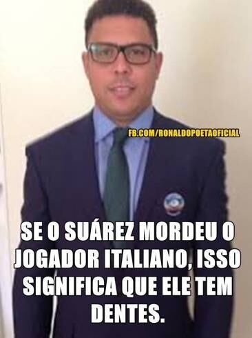 Bem observado...

Página no Facebook do “Ronaldo Poeta” ironiza comentários dos jogos
