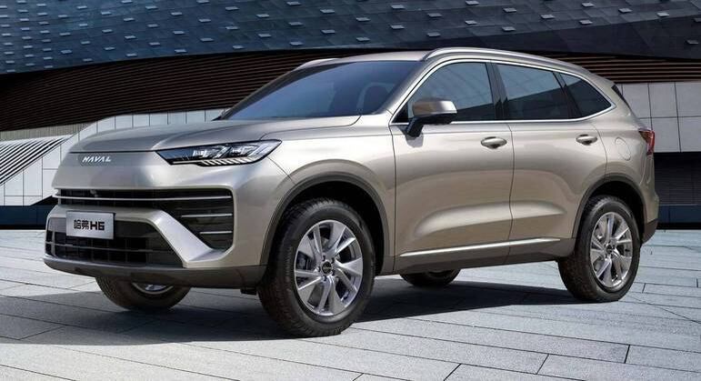 GWM Haval H6 ganhará uma nova grade frontal e um novo para-choque