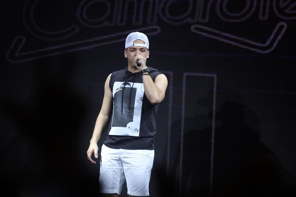 Wesley Safadão se apresentou no camarote na noite da última terça-feira (9)