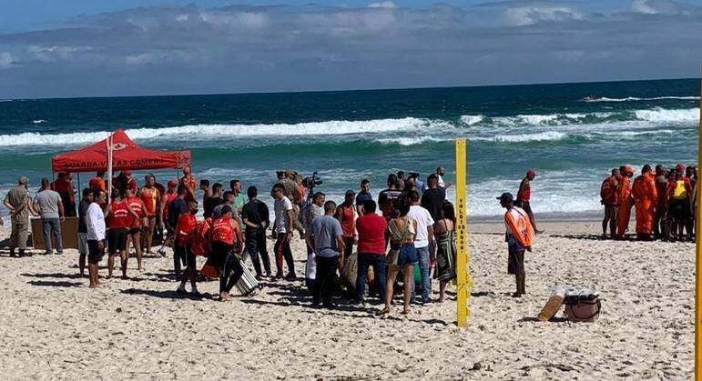 Aluno do curso de especialização desapareceu durante treinamento no mar