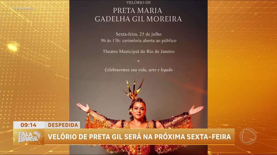 Despedida de Preta Gil será na sexta (25) no Theatro Municipal do Rio de Janeiro