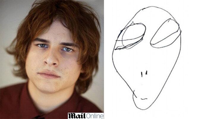 Sebastian diz que, há três anos, um alien que parecia uma criança com olhos grandes, apareceu no seu quarto enquanto ele estava meditando e abriu seus olhos contra a sua vontade. A criatura tinha olhos grandes e boca e nariz pequenos. Segundo Sebastian, o bicho sumiu sem deixar vestígios