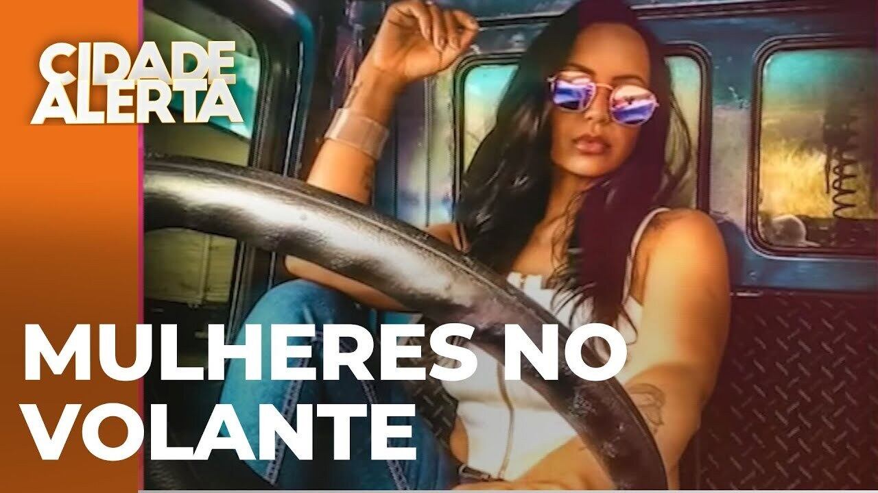 Diesel nas veias: Tati se realiza atrás do volante do caminhão maravilha