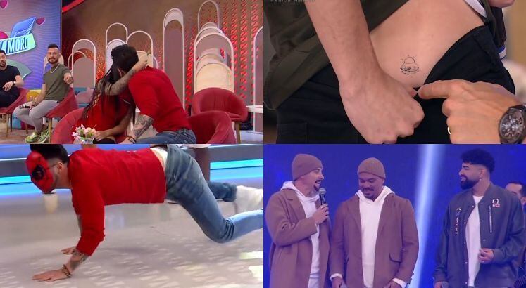 Em mais uma edição do Hora do Faro, os candidatos do Vai dar Namoro prepararam suas melhores cantadas na tentativa de impressionar as gatas! Teve música autoral, imitação e até tatuagem exclusiva. Será que rolou beijão? Confira os melhores momentos do quadro exibido no último domingo (29)!