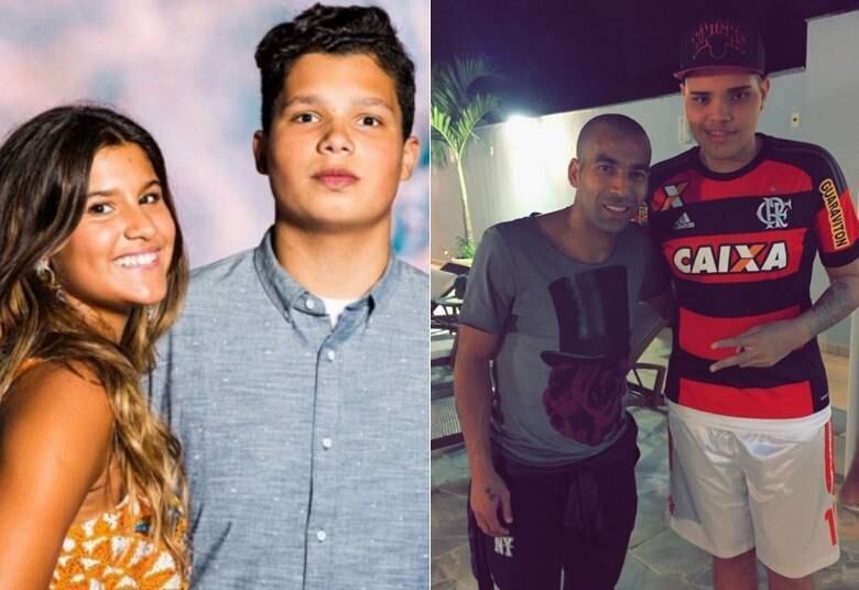 Os dois também têm ídolos diferentes! Enquanto o filho de Valesca admira Giulia Costa, Pablo Jorge não pensa duas vezes antes de tietar Emerson Sheik