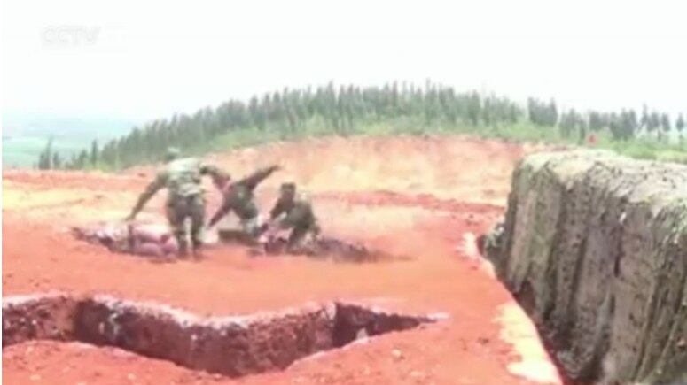 Nenhum dos soldados ficaram feridos no incidente