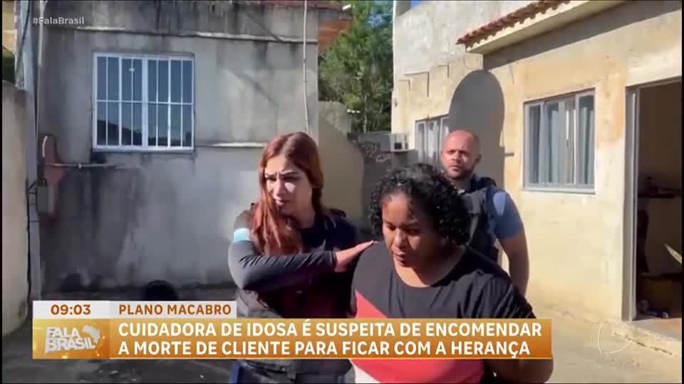 Cuidadora de idosos é presa por encomendar morte para ficar com herança