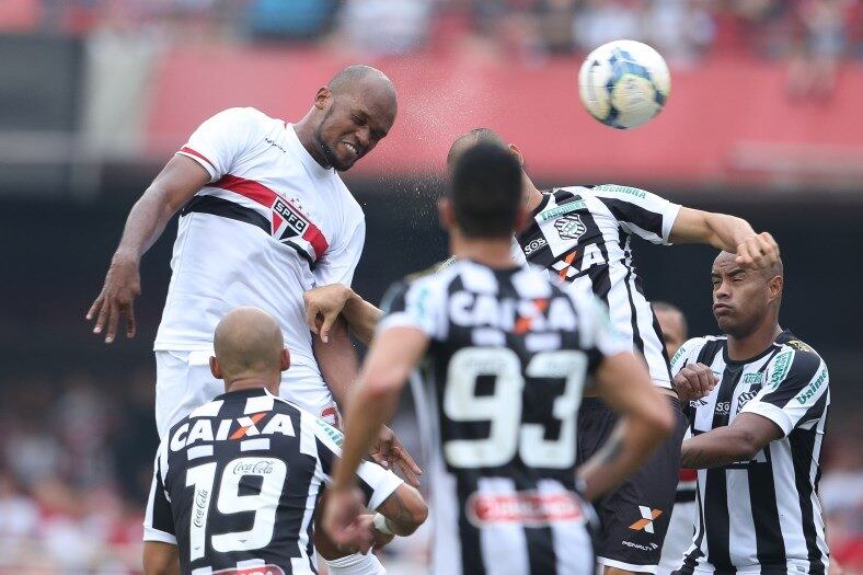 Èdson Silva foi o autor do gol do São Paulo contra o Figueira
