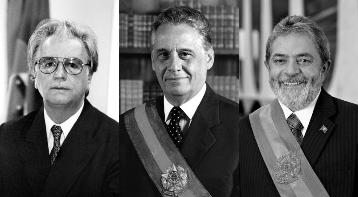 Os ex-presidentes Itamar Franco, Fernando Henrique Cardosos e Luiz Inácio Lula da Silva integraram a Constituinte