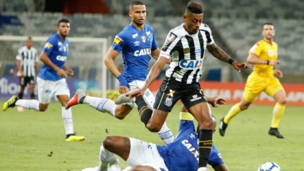 26ª rodada: Cruzeiro 2 x 1 Santos