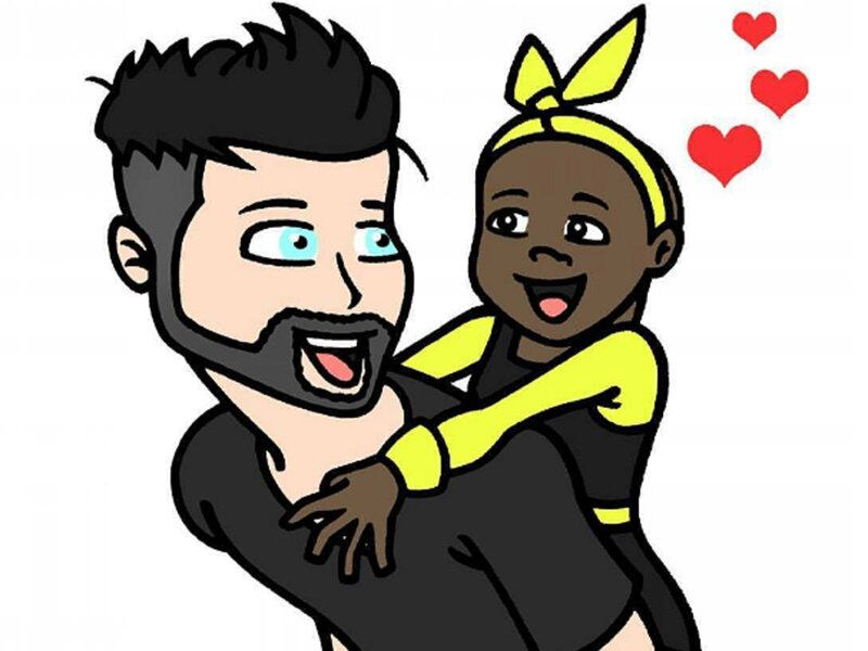 Além de fotos fofas da família Ewbank-Gagliasso, o Instagram dedicado à filha do coração dos atores também posta mensagens motivacionais e traz até uma ilustração de Bruno e Titi, feita por um fã do casal