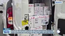 Polícia de São Paulo recupera carga milionária de remédios usados para emagrecer