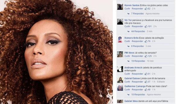 Taís Araújo foi alvo de comentários