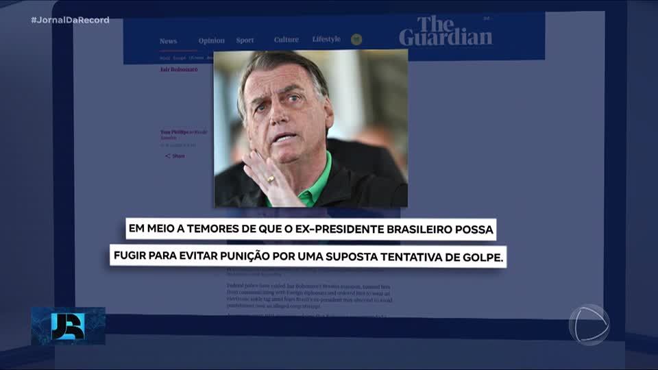 Operação da Polícia Federal contra ex-presidente Jair Bolsonaro repercute na imprensa internacional