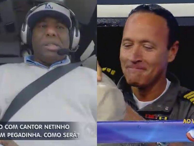 Netinho de Paula caiu em mais uma pegadinha do Gugu. A brincadeira teve como cúmplices Comandante Hamilton e os companheiros de banda do cantor. Claro que, ao vivo, ele pode se vingar de Hamilton! 

+ Túnel dos mortos, confissões e assassinatos! Veja os temas mais impressionantes do programa do Gugu

+ Gugu está no Facebook! Curta

+ Siga o perfil da atração no Twitter