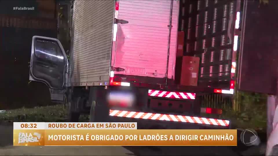 Criminosos sequestram caminhoneiro e roubam carga de bicicletas elétricas