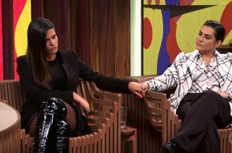 Antonia Morais e Cleo em entrevista a Pedro Bial