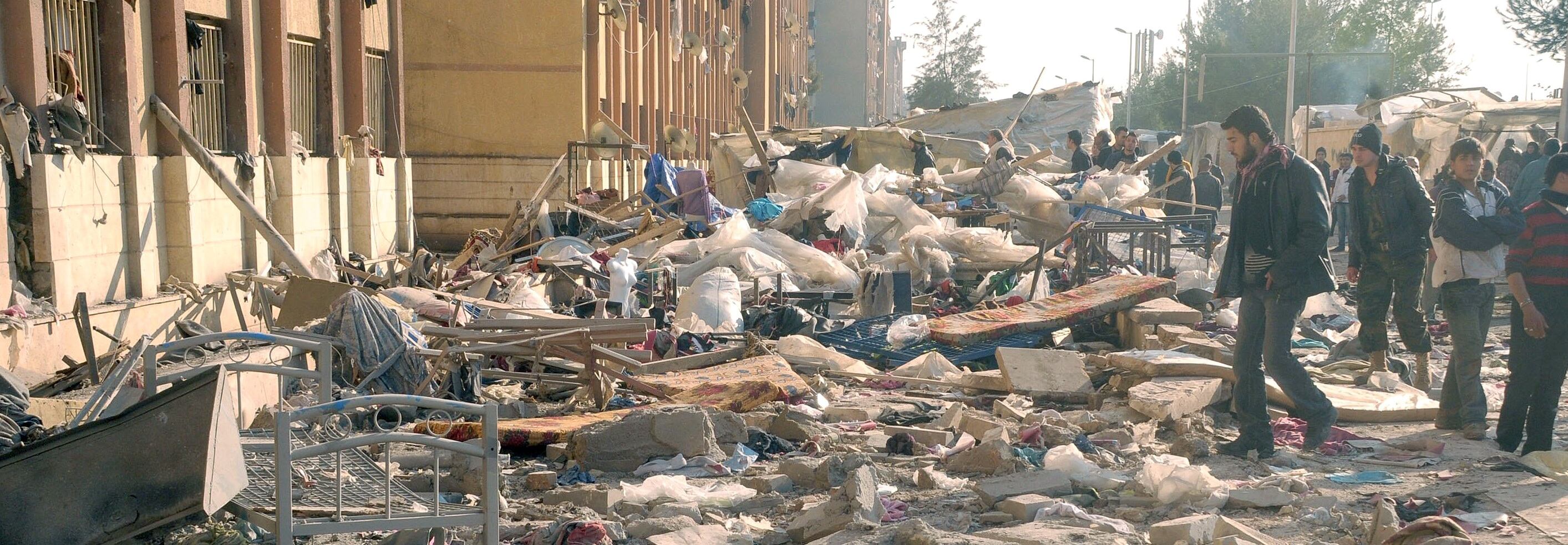 Organização humanitária acredita que pelo menos 150 pessoas ficaram feridas
