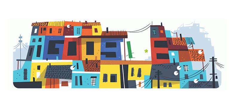 Equipe que cria os Doodles do Google está no Brasil para a Copa do Mundo