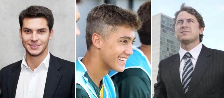 Não são apenas as filhas dos políticos que chamam a atenção pela beleza. Alguns filhos também tiram o fôlego daqueles que acompanham a vida particular dos homens públicos. Confira a seleção que o R7 fez desses "colírios", alguns até engajados na área dos pais