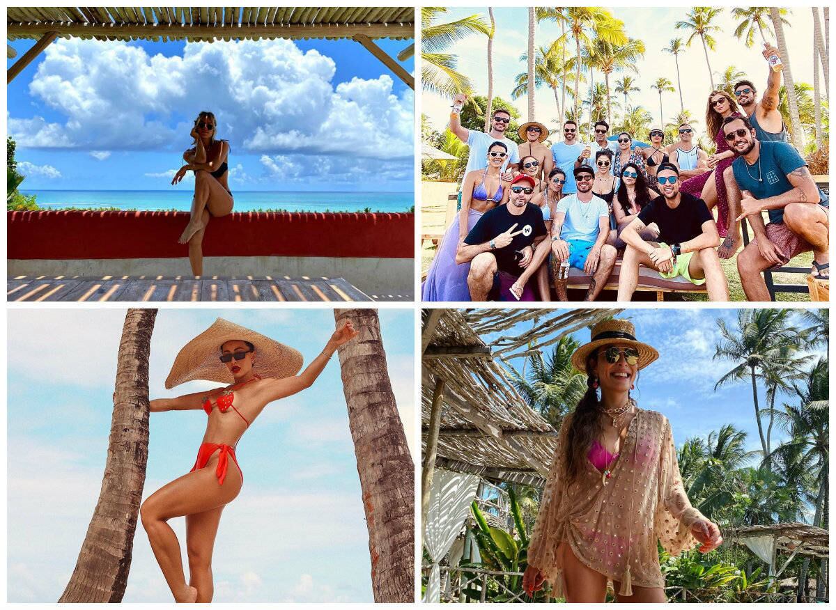 Basta dar uma olhadinha no feed do Instagram para se perder na quantidade de cliques nas praias do Nordeste brasileiro. Destinos como Trancoso, Jericoaquara, Praia dos Carneiros, Itacaré estão entre os preferidos de Giovanna Ewbank, Juliana Paes, Caio Castro, Grazi Massafera, Sabrina Sato. Veja onde os famosos escolheram curtir a virada do ano