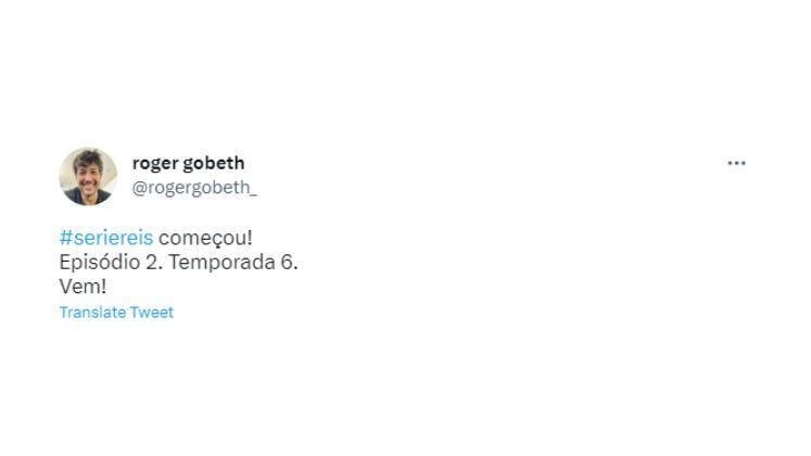 Intérprete de Urias, Roger Gobeth chamou o público para assistir ao segundo episódio, que mostrou mais conflitos na relação do soldado com Bateseba (Paloma Bernardi)