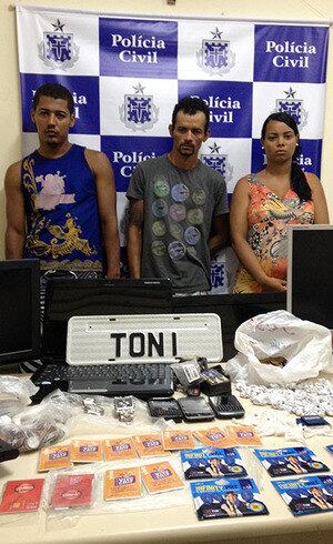 Grávida de cinco meses é presa com drogas