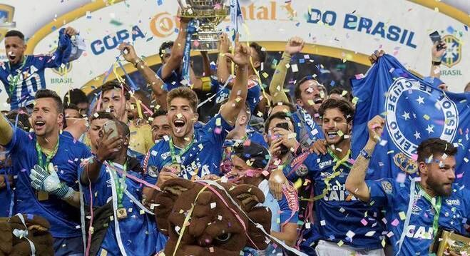Cruzeiro, o campeão da Copa de 2017