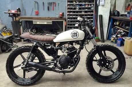 Modelos Honda e Yamaha de 125 cc são os mais customizados