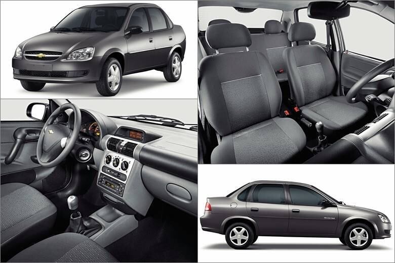 A General Motors do Brasil anunciou nesta quinta-feira (6) a chegada às lojas do Classic Advantage, série especial com preço sugerido de R$ 34.170, lista comprida de equipamentos e mudanças estéticas pontuais. A versão — que aposta mesmo é no recheio "gordo" — também é oferecida nos modelos Celta, Cobalt e Spin.

Confira a seguir todos os detalhes do Chevrolet Classic Advantage

Saiba tudo sobre carros! Acesse R7.com/carros
