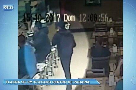 Policial Militar foi atacado dentro de padaria