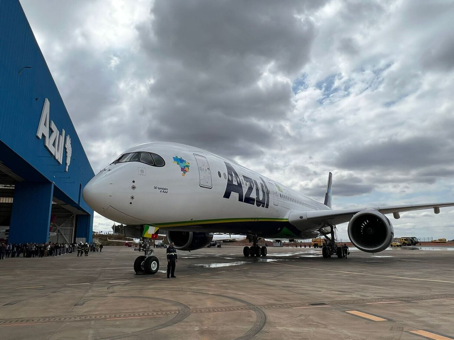 A350-9 da Azul: de Campinas a Paris
