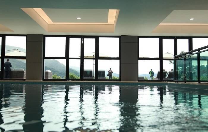 E a piscina que eles vão poder aproveitar
