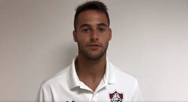 Goleiro uruguaio se apresentou em vídeo publicado pelo Tricolor Carioca