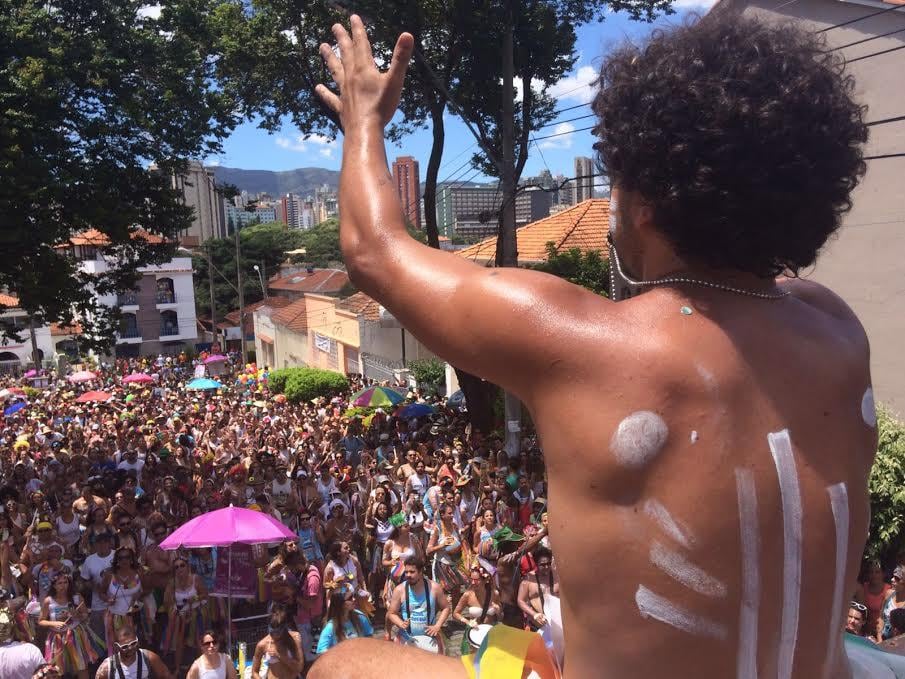 Cerca de 200 mil pessoas acompanharam o bloco "Juventude Bronzeada", em 2018