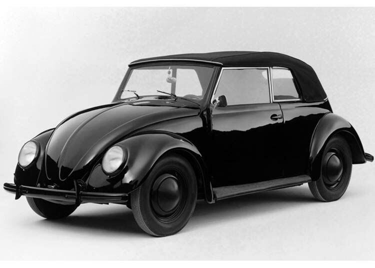 Este é o primeiro modelo do VW Fusca conversível
