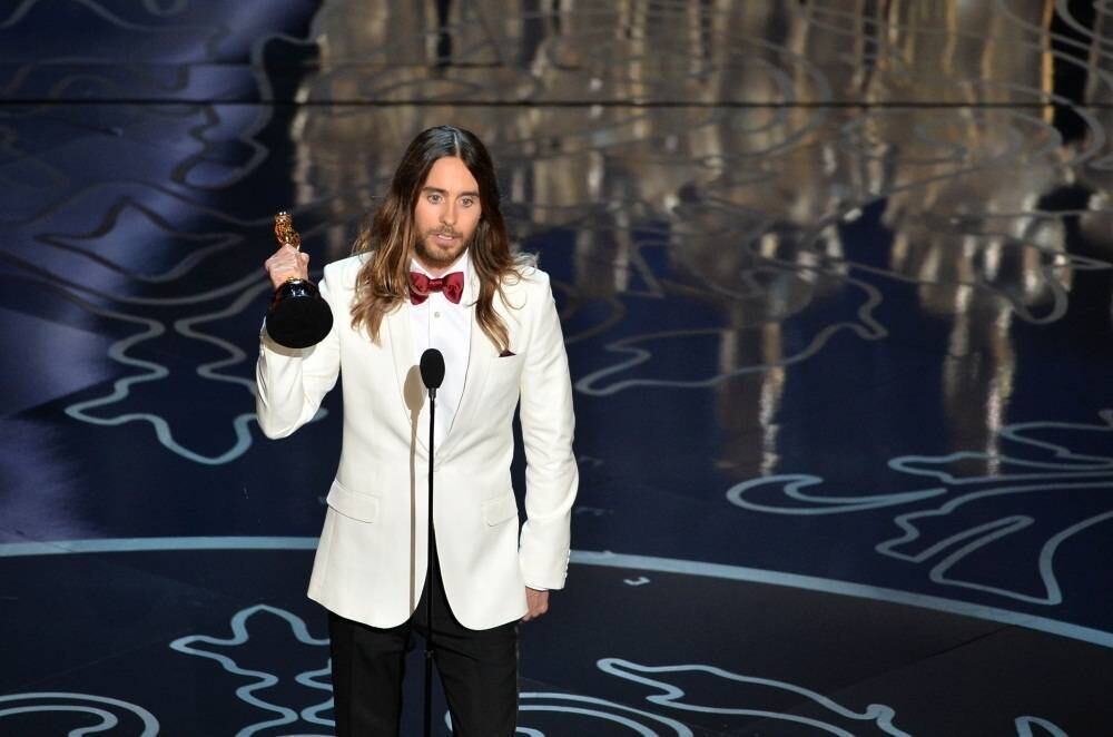 Jared Leto em discurso de agradecimento no Oscar 2014