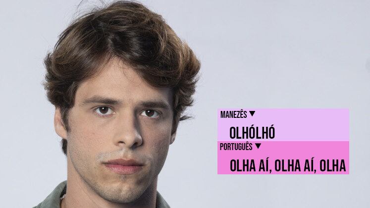 Na sala de aula, Arthur (Hall Mendes) brincou com Gustavo, que ficou incomodado e exclamou um "Olhólhó", que é uma gíria para "olha aí, olha aí, olha"


