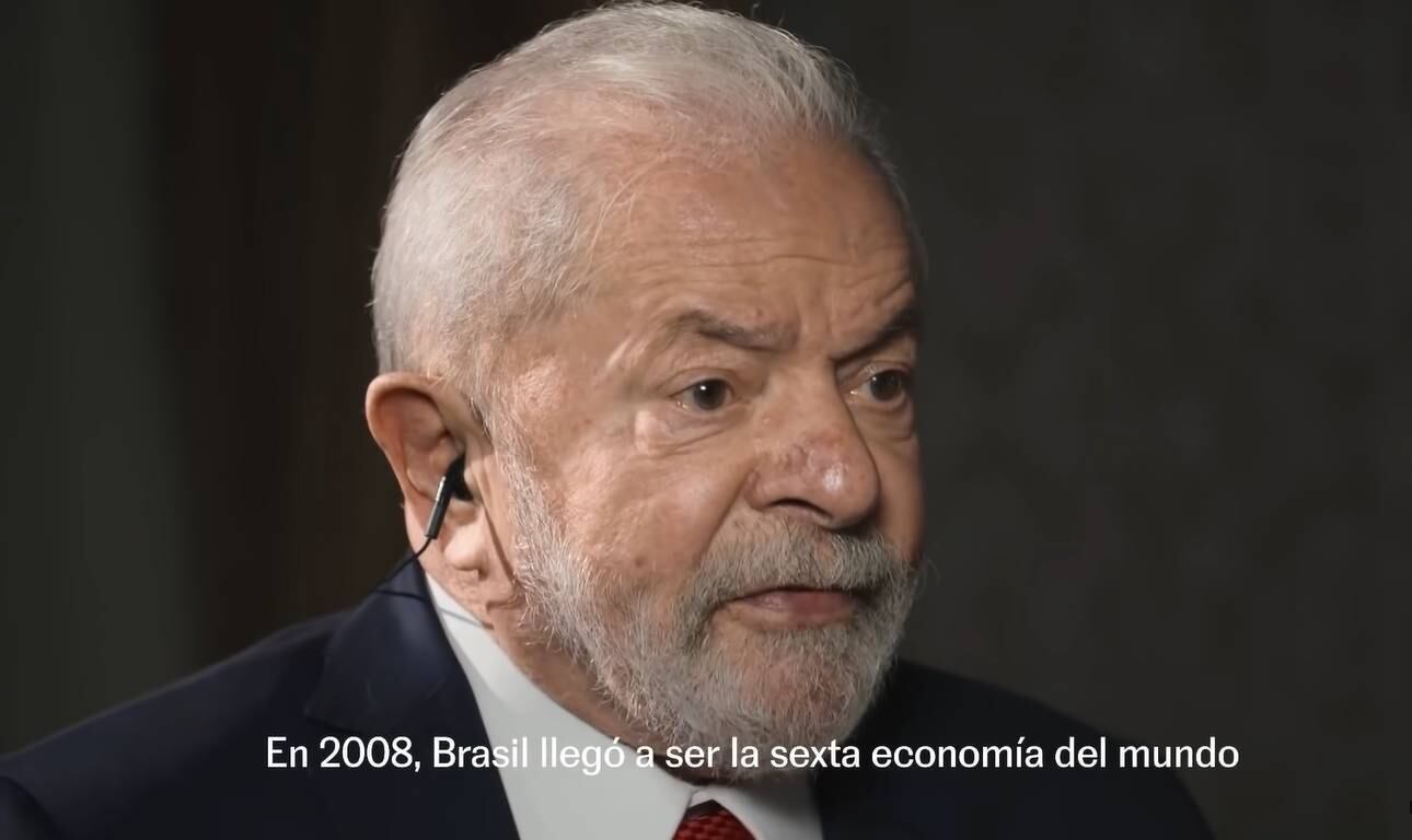 O ex-presidente da República Luiz Inácio Lula da Silva em entrevista ao jornal espanhol El País

