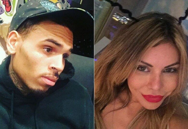 Chris Brown e Liziane Gutierrez: isso não vai ficar assim